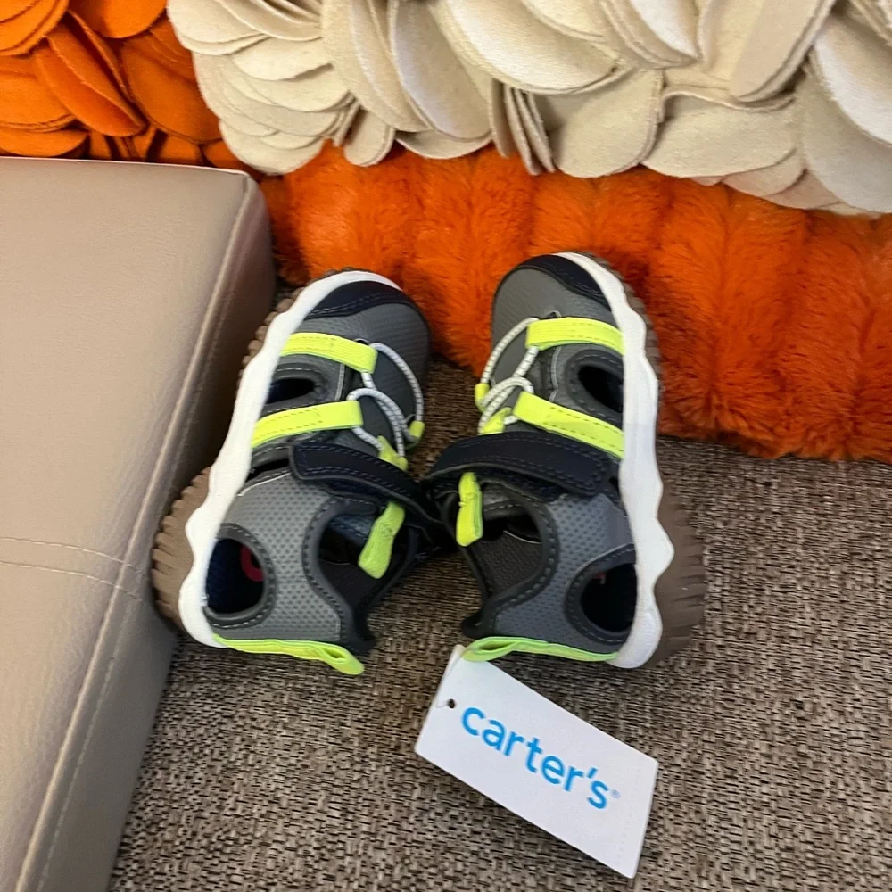 ❗️🆕Carters Metheor Toddler Boys Athletic Sandals❗️
